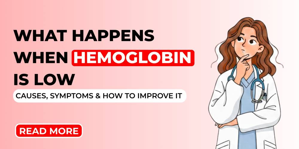 What Happens When Hemoglobin Is Low - Causes, Symptoms & How to Improve It