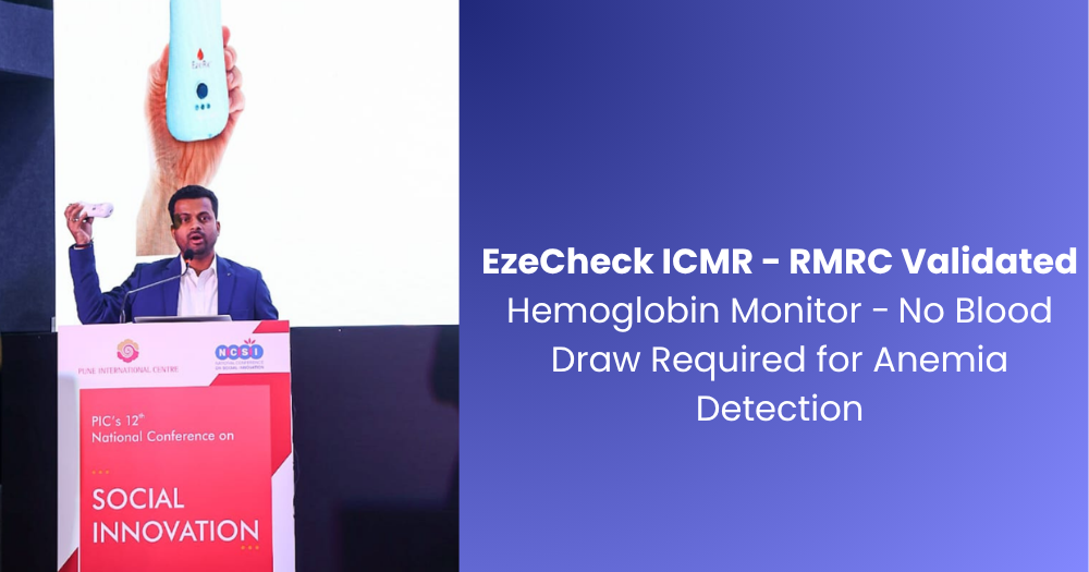 No Blood, No Pain with 93% Accuracy: How EzeRx's Non-Invasive Hemoglobin Test Is Reshaping Healthcare